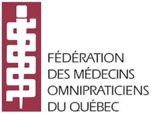 federation des medecin omnipraticiens du Quebec tote bag custom - fourre tout personnalisé
