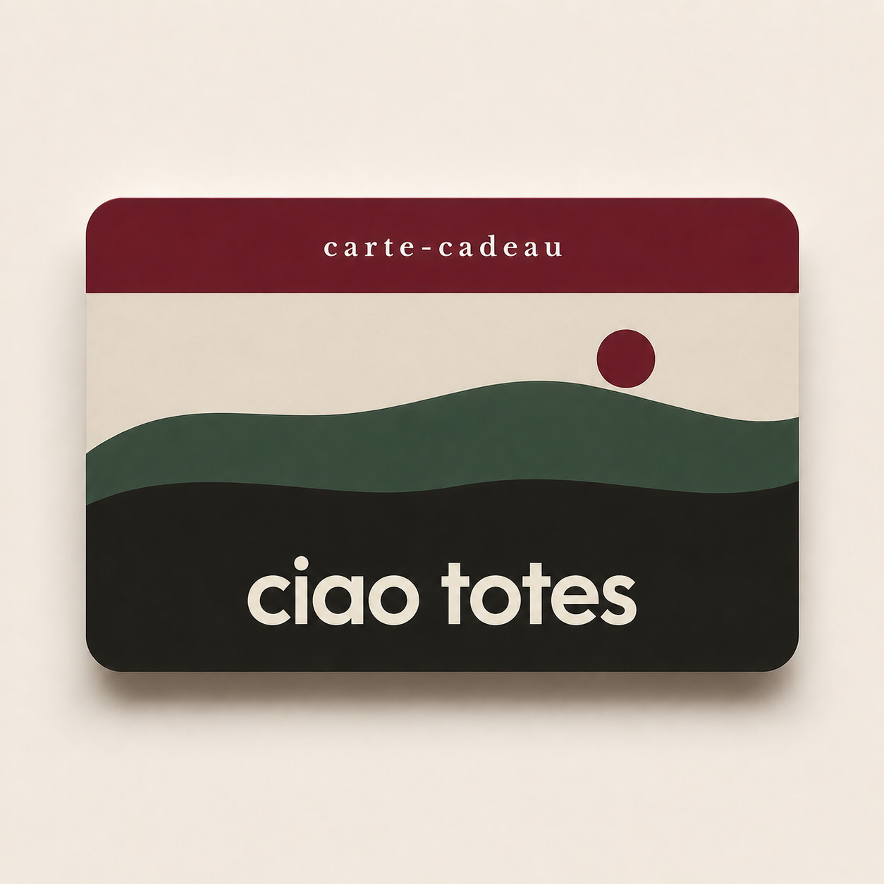 carte-cadeau ciao totes