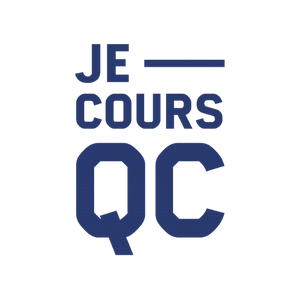 Je cours Québec QC tote bag custom - fourre tout personnalisé 